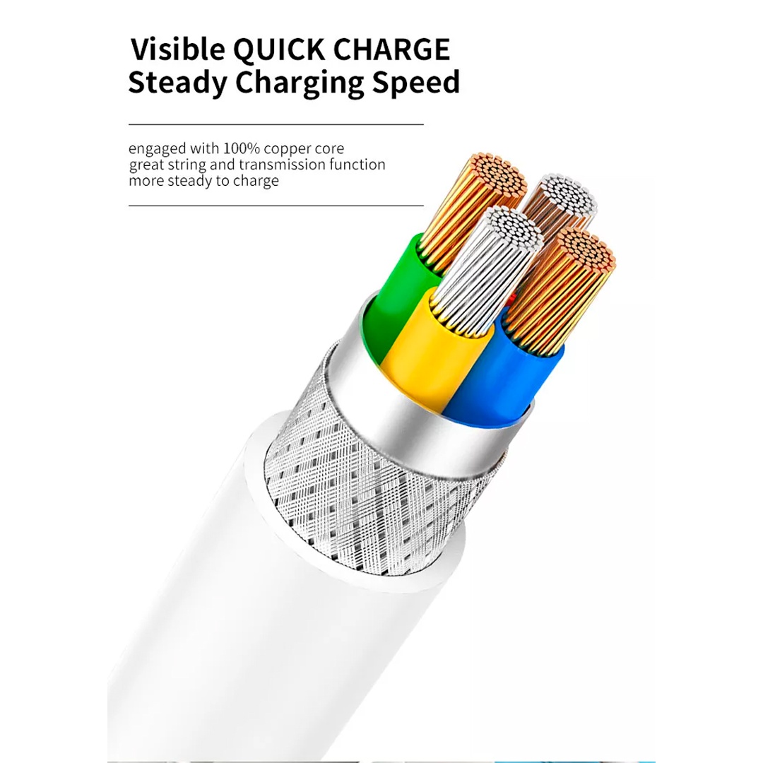 Compre Cable De Carga De Silicona, Cable Usb Lightning Certificado Por Mfi,  Cable De Carga Rápida Tpye-c, Cable Micro Oem Odm 1m-3m y Cable De Carga de  China por 4.41 USD