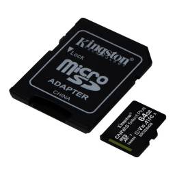 Memoria Micro Sd Kingston 64gb Clase 10 + Adaptador Sd