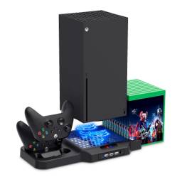 Base Stand Soporte Fan Cooler Xbox Series X / S 3 En 1