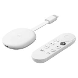 Google Chromecast GEN 4 C Control Por Voz Hdmi 4K Smart Tv