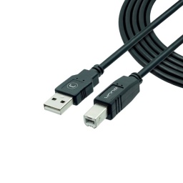 Cable Usb 2.0 Para Impresora Unno Cb4007bk 480mbps 3m