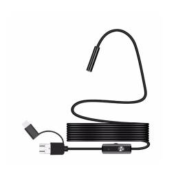 Mini Cámara Flexible Endoscopio Sumergible HD 8mm 3.5 MT Para PC