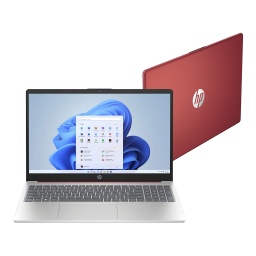 Notebook Hp 15,6'' 4gb 128gb Win11- rojo 