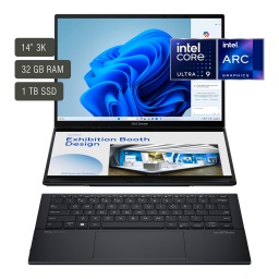 Asus Zenbook 14''+14'' Tctil Oled Core Ultra 9 32gb 1tb W11