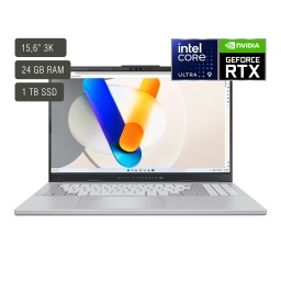 Notebook Asus Vivobook 15,6'' Core Ultra 9 24gb 1tb gris