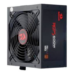 Fuente Poder Redragon Ps002 600w Reales Cert 80 Plus Bronce