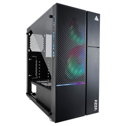 Gabinete Compacto Azza Iris Csaz-330 Ventana Vidrio Templado