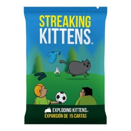 Expansin Juego De Mesa Exploding Kittens Streaking Kittens +7