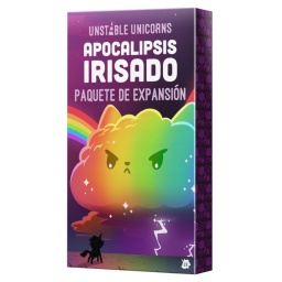 Expansin Juego de Mesa Unstable Unicorns Apocalipsis Irisado +8