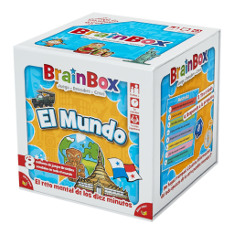 Juego de Mesa Asmodee BrainBox El Mundo +8