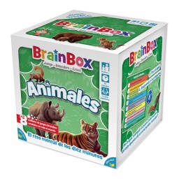 Juego de Mesa Asmodee BrainBox Animales +8