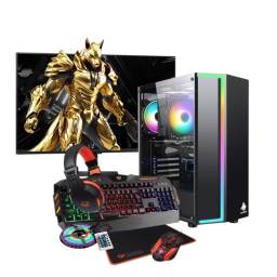 Pc Gamer Completa M 22" 75 Hz Ryzen 5 4600g 16 Gb 480gb Ssd COMBO Gd1pc16 