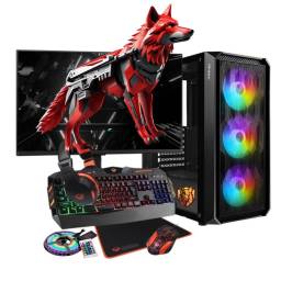 Pc Gamer Premium G.Fox Ryzen7 8700G AM5 16gb 1024GB ssd M 27" 75hz RTX 4060 8GB