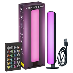 Iluminacin LED RGB 10W: Control Remoto y Sincronizacin Musical