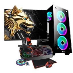 Pc Gamer Ryzen 7 5700g Amd 16gb 480 Gb Ssd Monitor 75HZ Combo GF1PC28