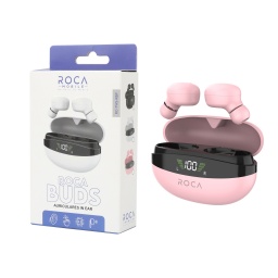 Auricular Bluetooth TWS Roca RBP Rosado (RC-TWS-RBP/R)