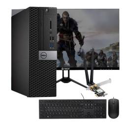 PC Dell OptiPlex 5050 SFF Core I5 8GB 256GB W10 + Monitor 27 Teros + WiFi 6 + Tecaldo + Mouse 