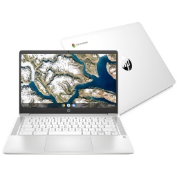 Chromebook Hp 14'' N5030 4gb 64gb Chrome blanco