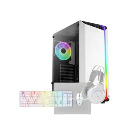 PC Gamer white Fox 2 combo 