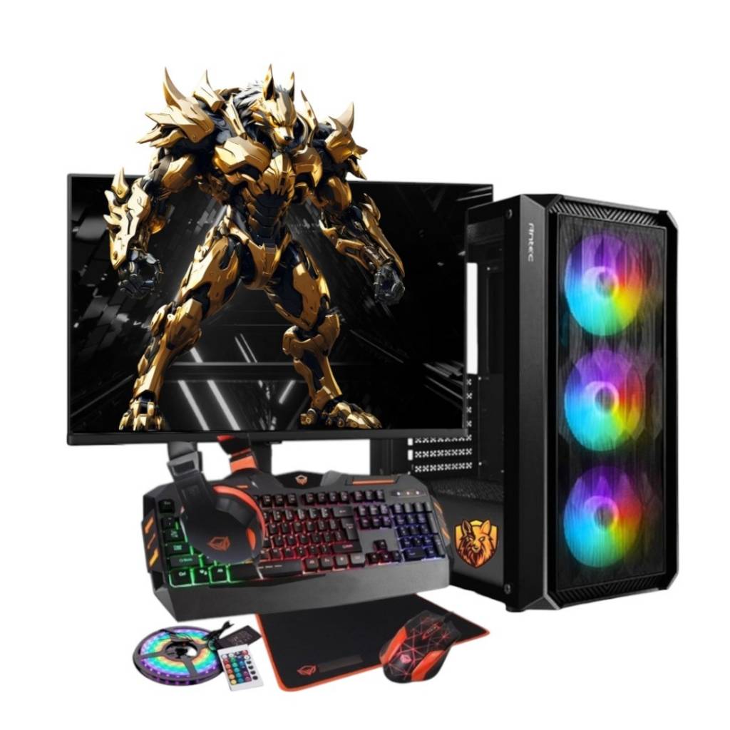 Experimenta el poder del gaming de alto rendimiento con este PC Premium  equipado con un procesador AMD Ryzen 7 8700GY  Geforce RTX 4060 8GB. Disfruta de gráficos fluidos y sin retrasos en un monitor de 27 pulgadas con una tasa de refresco de 75Hz. Mejor 