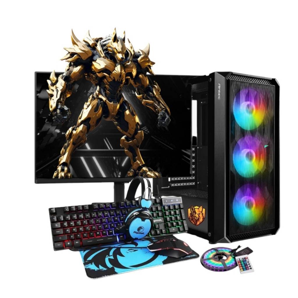 Experimenta el poder del gaming de alto rendimiento con este PC Premium  equipado con un procesador AMD Ryzen 7 8700GY  Geforce RTX 4060 8GB. Disfruta de gráficos fluidos y sin retrasos en un monitor de 23.8 pulgadas con una tasa de refresco de 75Hz. Mejo