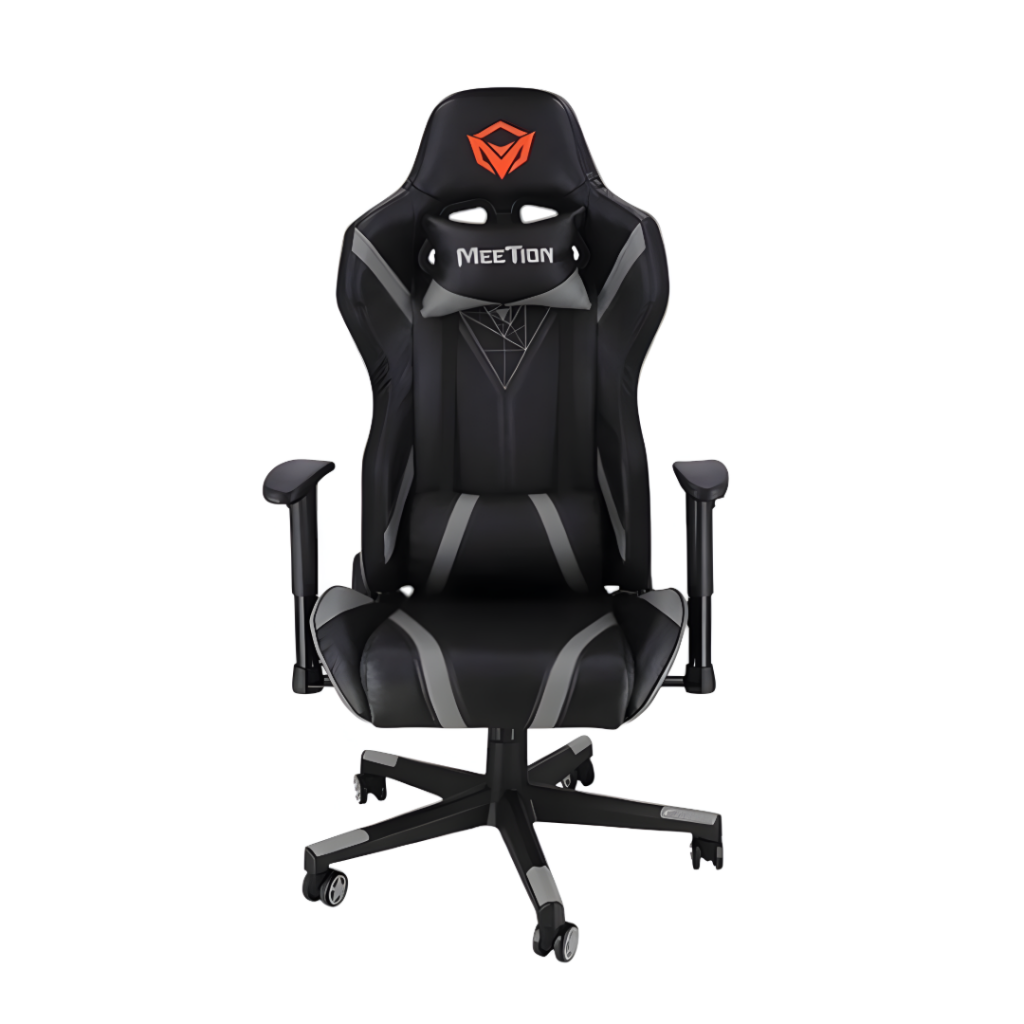 Descubre la Silla Gamer Meetion MT-CHR15 en negro y gris, diseñada para ofrecerte la máxima comodidad mientras juegas. Su estructura ergonómica y ajustable te permitirá disfrutar de largas sesiones sin fatiga. ¡Haz de tu espacio de juego un lugar único y 