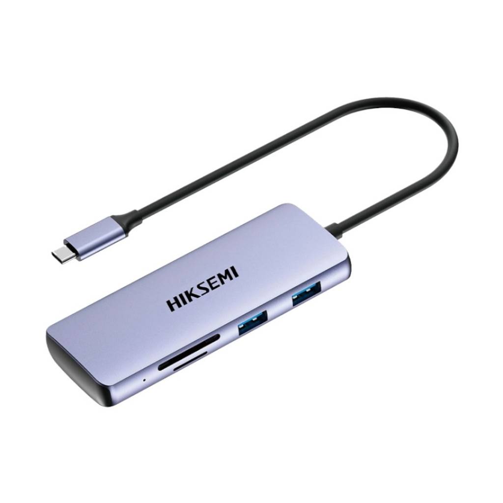 Simplifica tu conexión con la Docking Station Hiksemi DS8 USB-C 100W. Ofrece puertos para HDMI, USB y SD, permitiendo una integración perfecta de dispositivos. Ideal para quienes buscan eficiencia y rendimiento, esta estación de acoplamiento es el complem