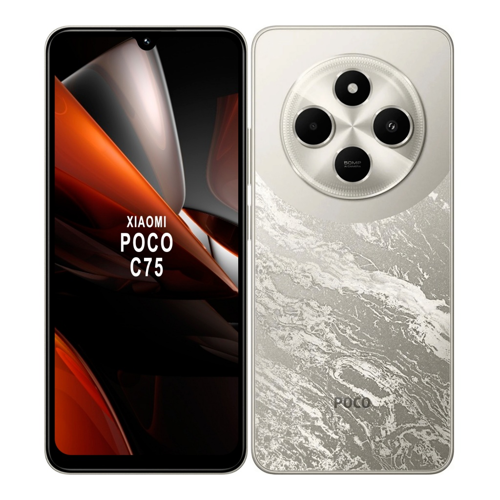 El Xiaomi Poco C75 es la combinación perfecta de estilo y potencia. Con una pantalla de 6,88'', 6GB de RAM y 128GB de almacenamiento, te ofrece todo lo que necesitas. Su cámara de 50MP asegura fotos increíbles. ¡Disfruta de la elegancia del dorado y la te