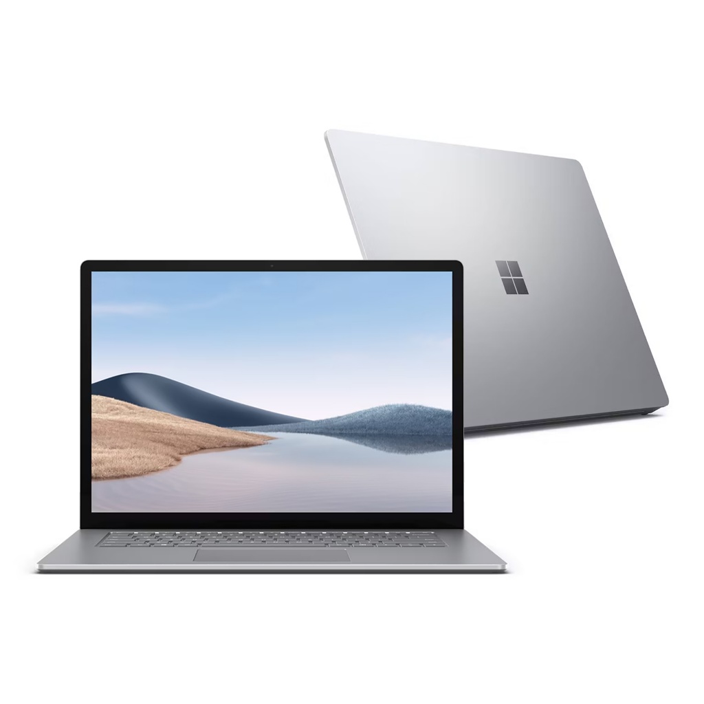 La Notebook Microsoft Surface de 15'' es tu aliada perfecta para el trabajo y el entretenimiento. Con un potente Ryzen 7, 8GB de RAM y 256GB de almacenamiento, ofrece un rendimiento excepcional. Su diseño platino moderno y ligero la hace fácil de llevar. 