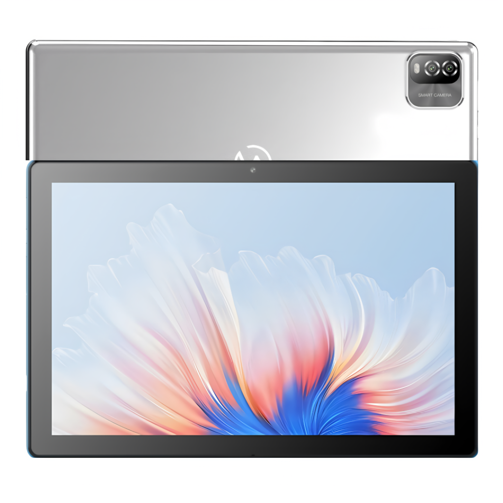 La Tablet Pritom M10 Max es tu compañera ideal para la vida diaria. Con pantalla de 10,1'', 3GB de RAM y 64GB de almacenamiento, ofrece una experiencia fluida y eficiente. Su diseño plateado moderno se adapta a cualquier estilo. 