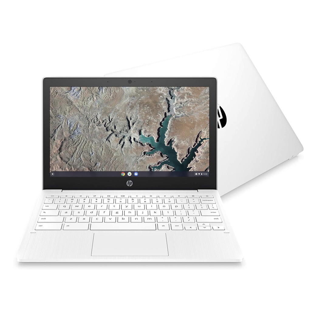 La Notebook HP de 11,6'' MT8183 combina portabilidad y rendimiento. Con 4GB de RAM y 64GB de almacenamiento, es ideal para navegar y trabajar en Chrome. Su diseño blanco y ligero la convierte en la compañera perfecta para llevar a todas partes.  