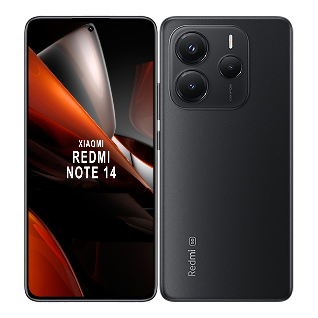 Descubre el Xiaomi Redmi Note 14 en elegante negro. Con pantalla de 6,67'', 5G, 8 GB de RAM y 256 GB de almacenamiento, disfruta de un rendimiento fluido y captura momentos únicos. ¡Hazlo tu compañero ideal! 