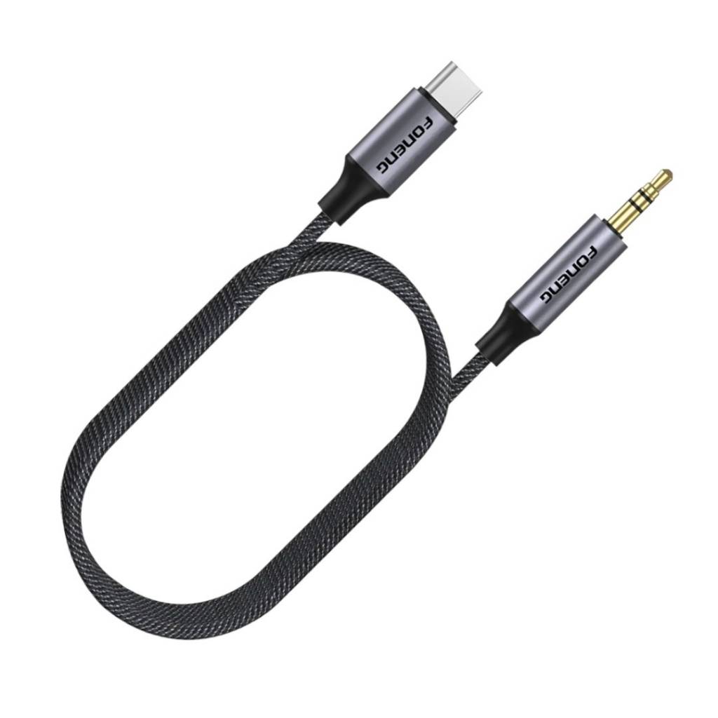 El Cable de Audio de 3.5 mm a Tipo-C BM31 Metálico de Foneng es la solución ideal para quienes buscan calidad y estilo. Con un diseño elegante y robusto, este cable permite una conexión estable y clara, asegurando que tu experiencia de audio sea siempre l