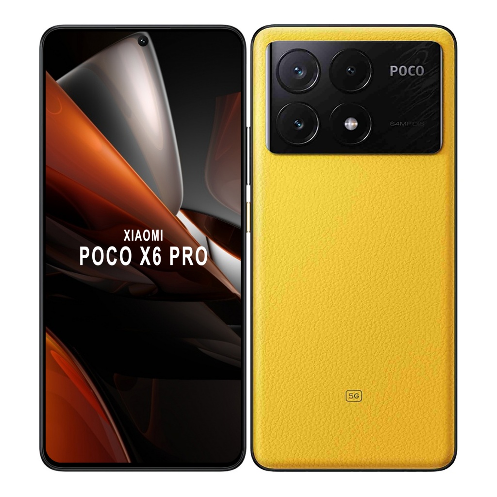 Vive la velocidad 5G con el Xiaomi Poco X6 Pro. Con 12 GB de RAM y cámara de 64 MP, es perfecto para los amantes de la tecnología. ¡Atrévete al amarillo 