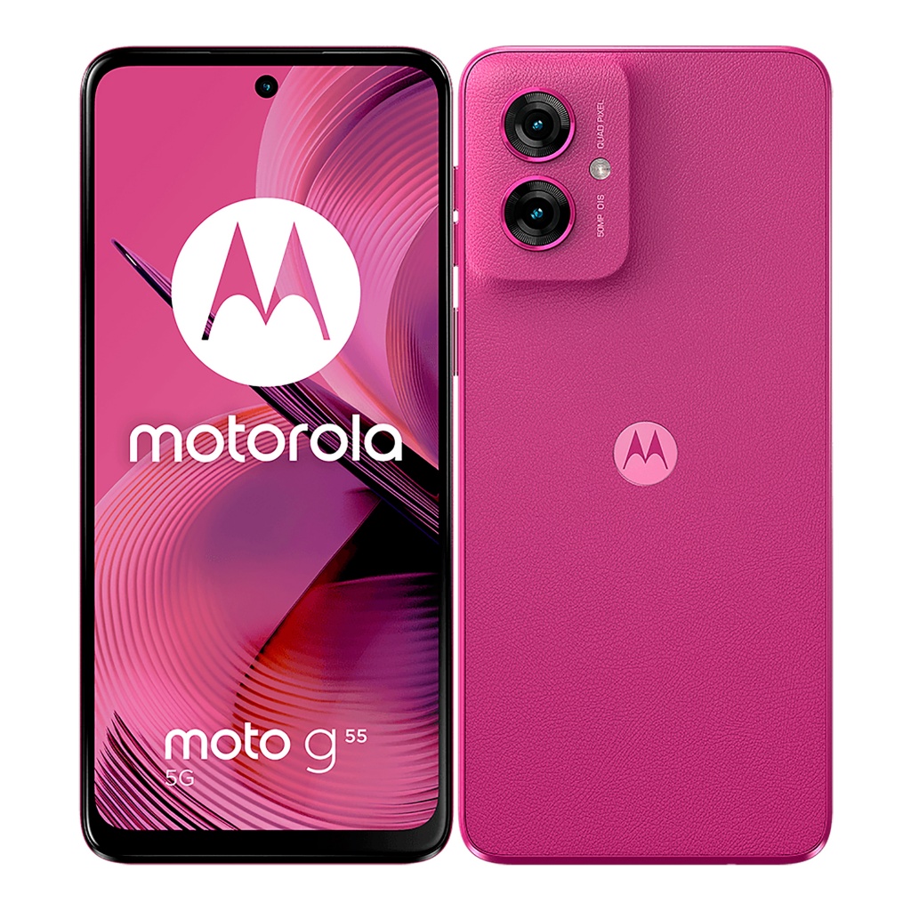 Potencia tu estilo con el Motorola G55 en color rosado. Su cámara dual de 50MP y diseño moderno te ofrecen una experiencia fotográfica excepcional. ¡Consíguelo y destaca! 