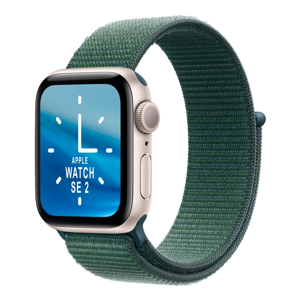 Eleva tu estilo con el Apple Watch SE 2. Con GPS, WiFi y Bluetooth, es ideal para un estilo de vida activo. consíguelo en blanco y verde