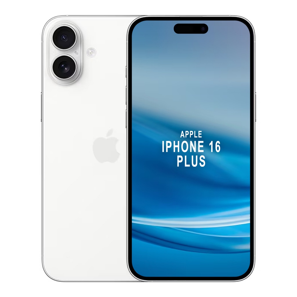 Potencia tu experiencia móvil con el iPhone 16 Plus. Su pantalla de 6,7'', 8GB de RAM y diseño blanco lo hacen perfecto para cualquier usuario. ¡Atrévete a tenerlo en tus manos!