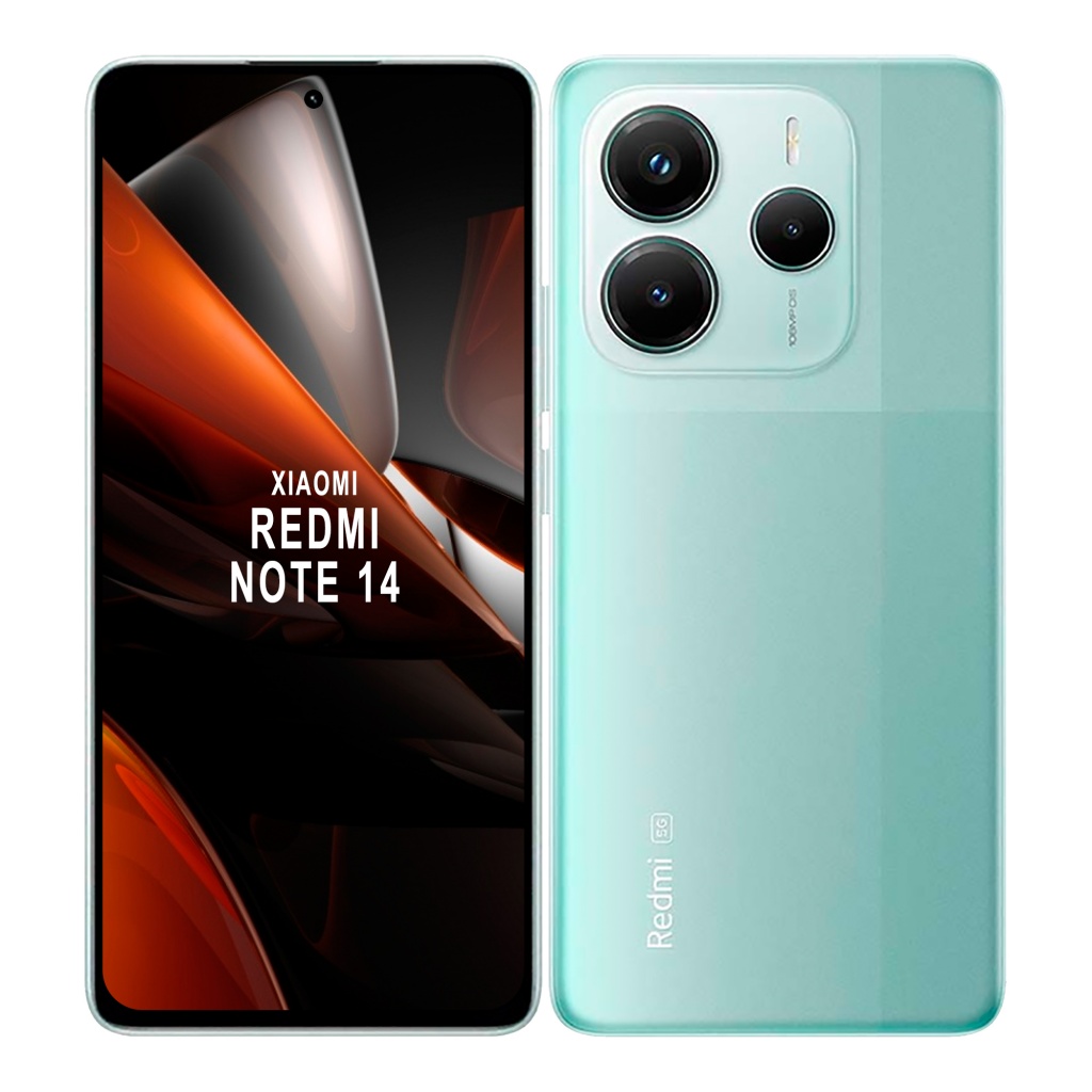 Eleva tu experiencia móvil con el Xiaomi Redmi Note 14. Pantalla de 6,67'', 5G, 8GB de RAM y 256GB de almacenamiento. ¡Consíguelo en vibrante verde y sorpréndete