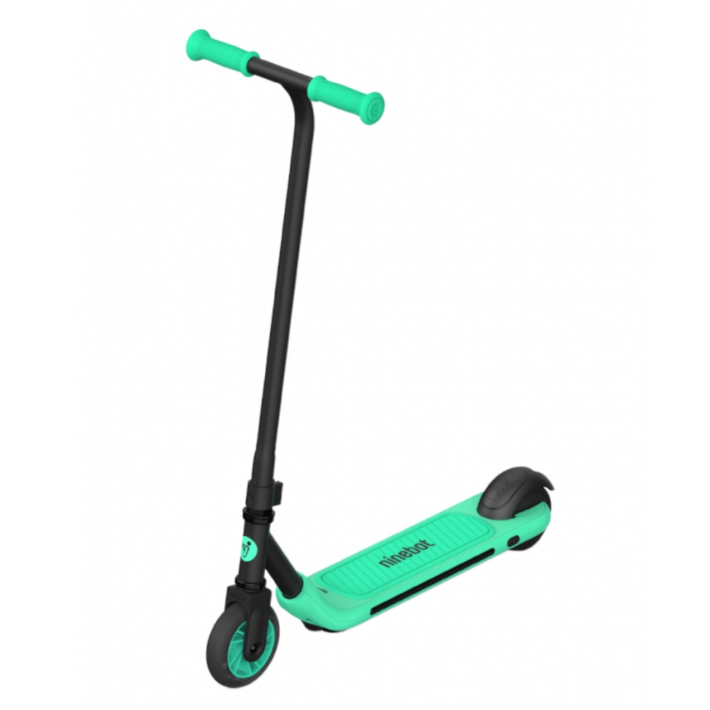 Descubre el Monopatín Eléctrico Segway Zing A6: velocidad de 12 km/h, diseño seguro y divertido en verde y negro. ¡Perfecto para que los niños se diviertan al aire libre!