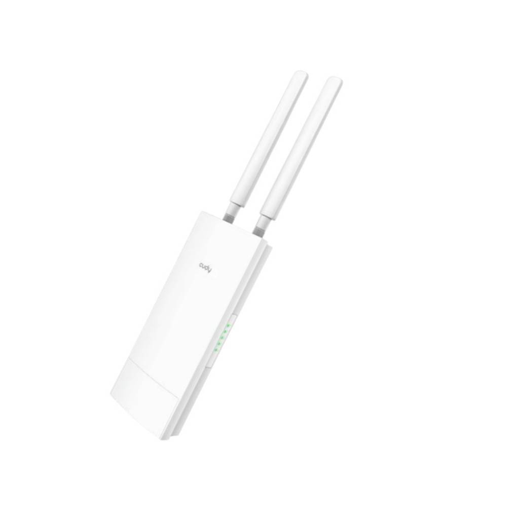 Con el Punto de acceso WiFi Cudi AC1200, disfruta de una conexión sólida en exteriores. Perfecto para patios y jardines. ¡Aprovecha internet rápido y estable al aire libre! 