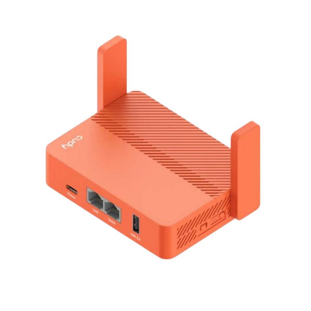 Descubre el Router Cudy de Bolsillo AC1200 en rosa. Conectividad rápida y portátil, perfecto para mantenerte en línea donde quiera que vayas. ¡No te quedes sin internet!