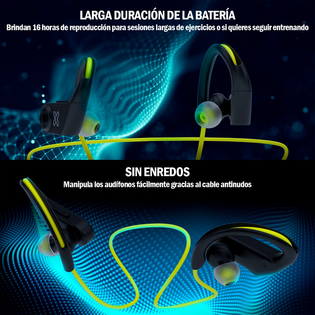 Auriculares Inalámbricos Deportivos Klip Xtreme Dynamik KSM-750 AUDIO AURICULAR  BLUETOOTH IN EAR