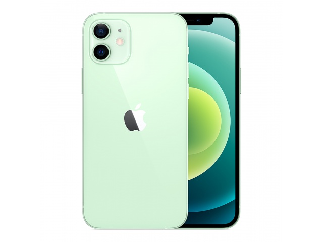 El iPhone 12 en verde es pura elegancia. Disfruta de su pantalla de 6,1'', 4GB de RAM y 64GB de almacenamiento. ¡Haz fotos impresionantes con su cámara de 12MP y destaca entre la multitud!