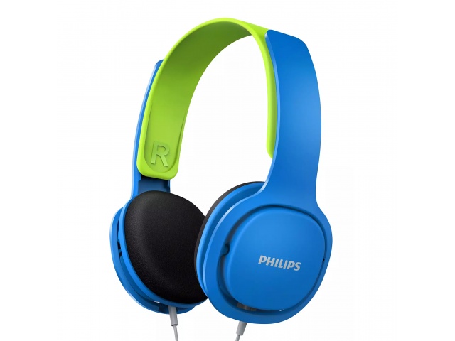 Deja que tus hijos disfruten de su música favorita con los Auriculares Philips SHK2000. Su diseño en verde y el conector de 3,5mm los hacen perfectos para cualquier dispositivo. Con 40mW de potencia, ofrecen un sonido seguro y divertido. ¡Regala una exper