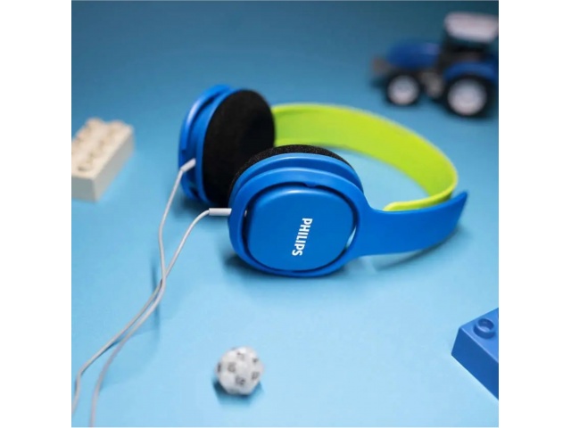 Deja que tus hijos disfruten de su música favorita con los Auriculares Philips SHK2000. Su diseño en verde y el conector de 3,5mm los hacen perfectos para cualquier dispositivo. Con 40mW de potencia, ofrecen un sonido seguro y divertido. ¡Regala una exper