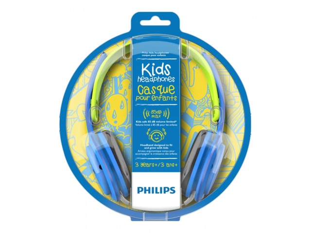 Deja que tus hijos disfruten de su música favorita con los Auriculares Philips SHK2000. Su diseño en verde y el conector de 3,5mm los hacen perfectos para cualquier dispositivo. Con 40mW de potencia, ofrecen un sonido seguro y divertido. ¡Regala una exper