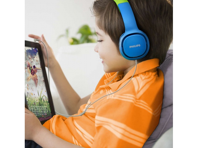 Deja que tus hijos disfruten de su música favorita con los Auriculares Philips SHK2000. Su diseño en verde y el conector de 3,5mm los hacen perfectos para cualquier dispositivo. Con 40mW de potencia, ofrecen un sonido seguro y divertido. ¡Regala una exper