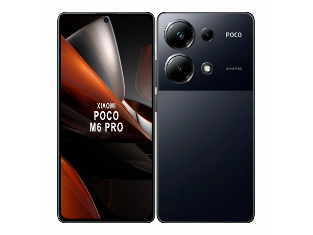 Potencia tu experiencia móvil con el Xiaomi Poco M6 Pro. Su diseño negro y 512GB de almacenamiento ofrecen un rendimiento excepcional. ¡Consíguelo y destaca en cada captura!