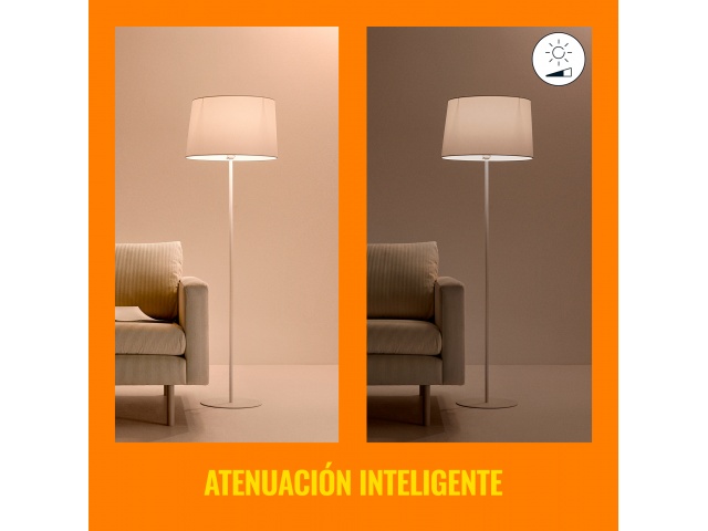 Descubre la versatilidad de la Lámpara LED Inteligente Philips Wiz. Con 6,3W y diseño ST64 E27, ofrece luz blanca y color, perfecta para cualquier ambiente. Conéctala a tu red Wi-Fi y controla la iluminación desde tu smartphone. ¡Crea el ambiente ideal en