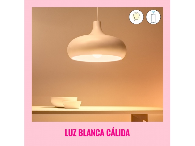 Descubre la versatilidad de la Lámpara LED Inteligente Philips Wiz. Con 6,3W y diseño ST64 E27, ofrece luz blanca y color, perfecta para cualquier ambiente. Conéctala a tu red Wi-Fi y controla la iluminación desde tu smartphone. ¡Crea el ambiente ideal en